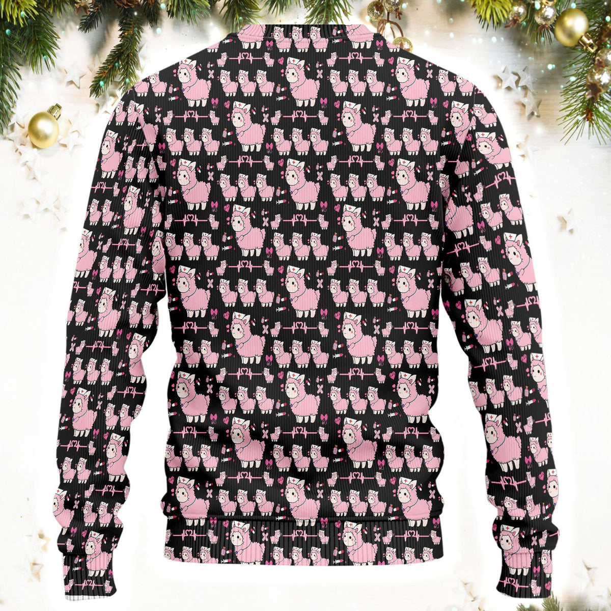 Llama Ain't Got Time For Your Drama Nurse Scrub Set