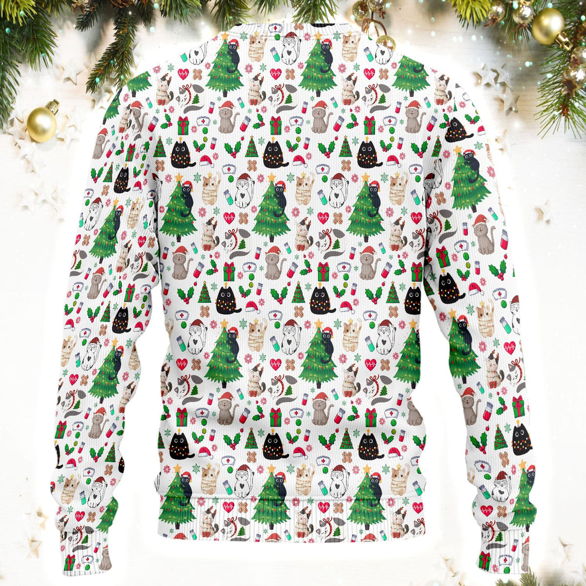 Christmas Pet Nurse Scrub Set