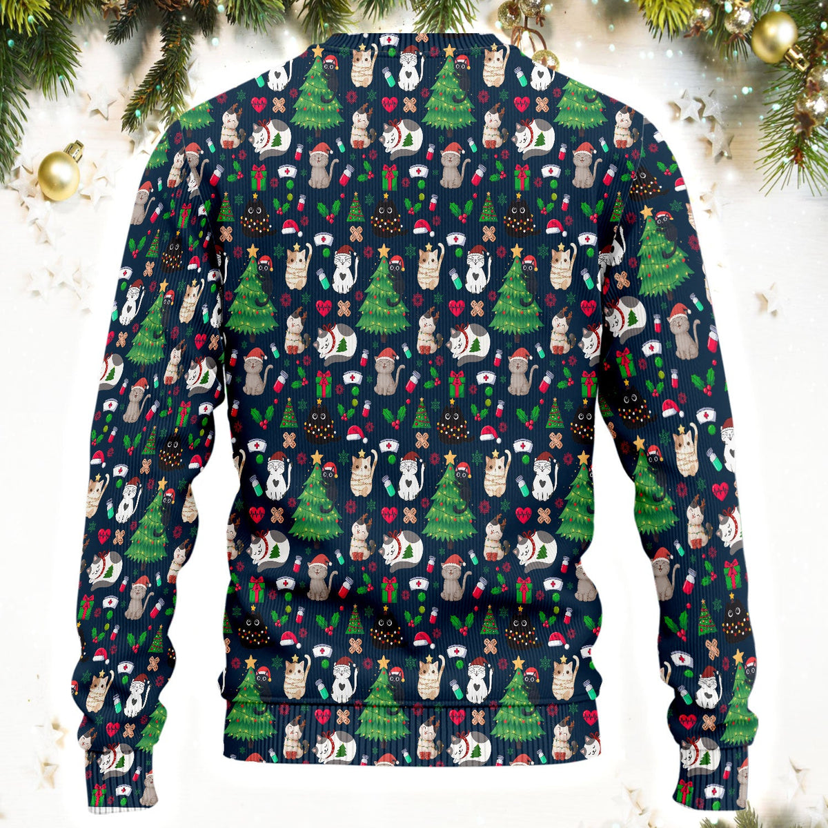Christmas Pet Nurse Scrub Set