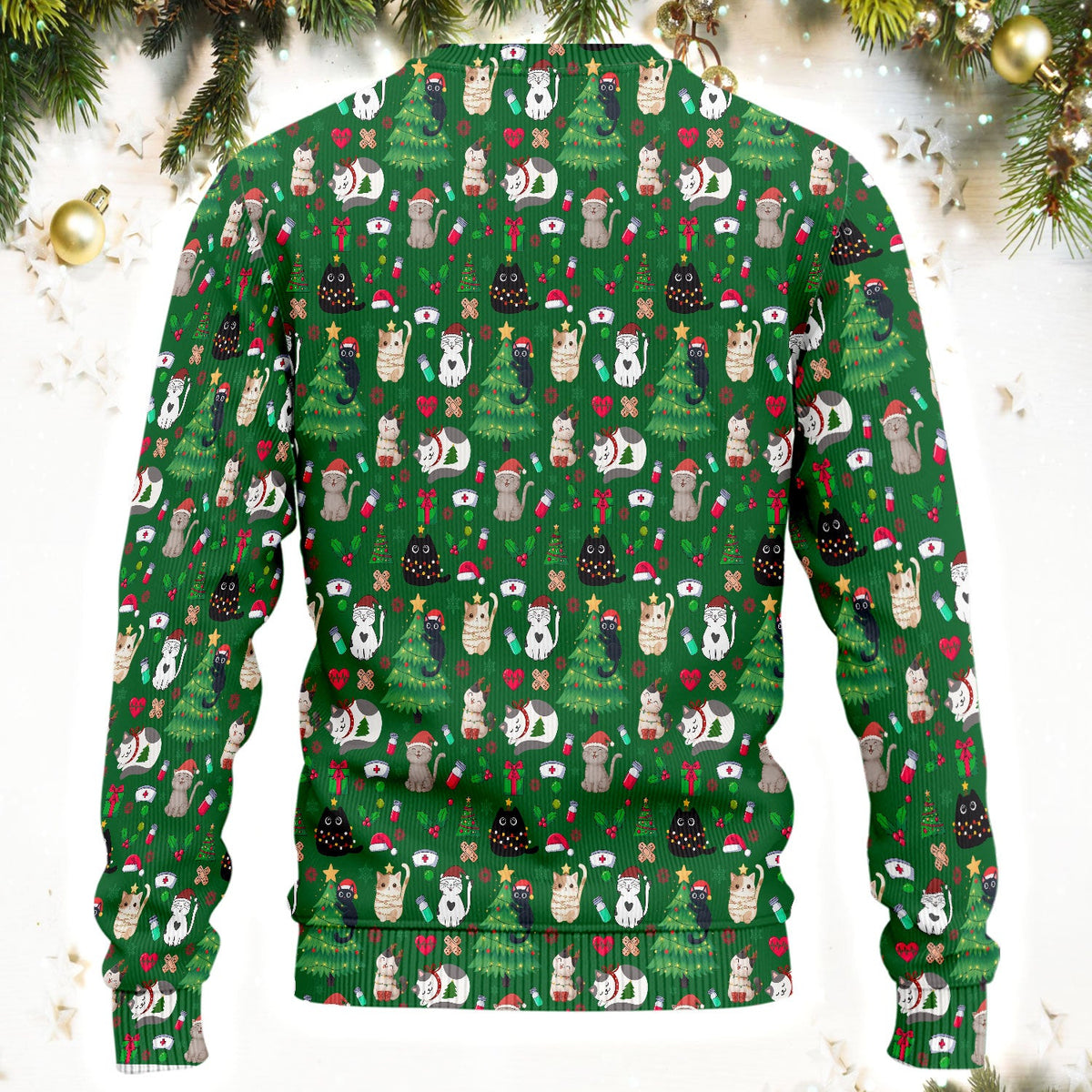 Christmas Pet Nurse Scrub Set