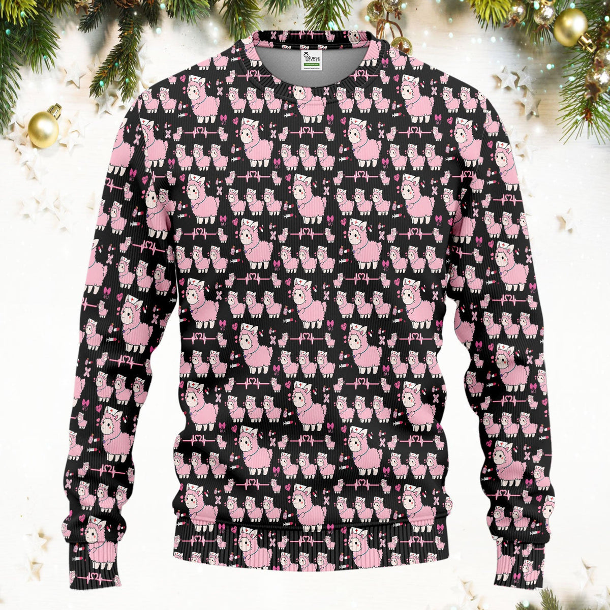Llama Ain't Got Time For Your Drama Nurse Scrub Set