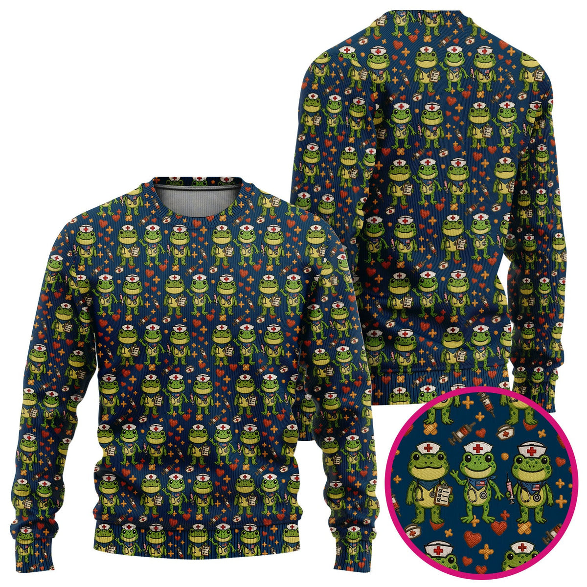 Frog Ugly Christmas Sweater