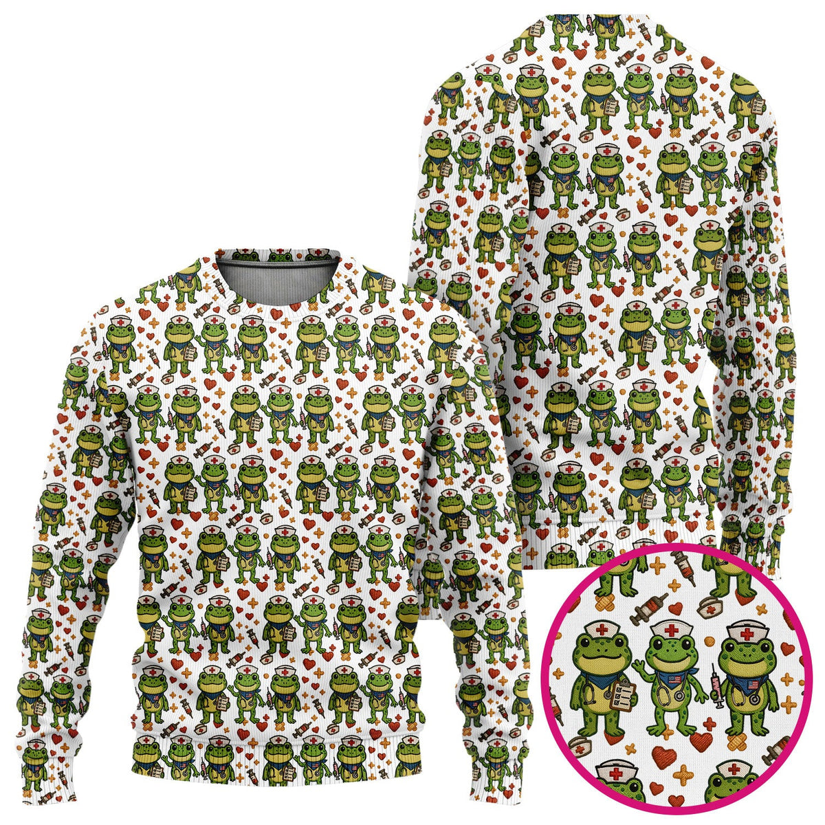 Frog Ugly Christmas Sweater