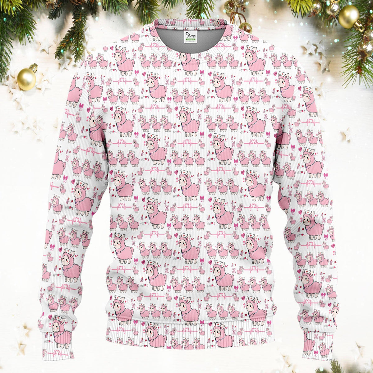 Llama Ain't Got Time For Your Drama Nurse Scrub Set
