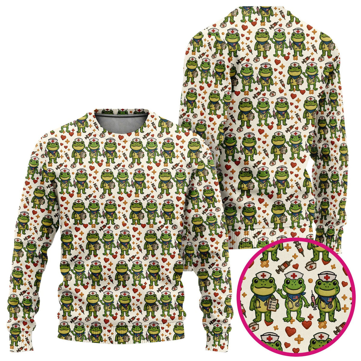 Frog Ugly Christmas Sweater