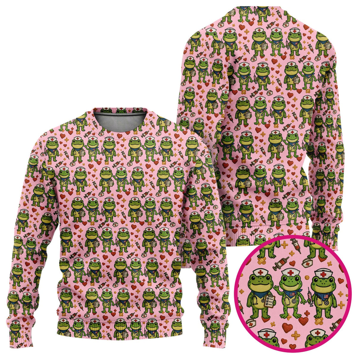 Frog Ugly Christmas Sweater