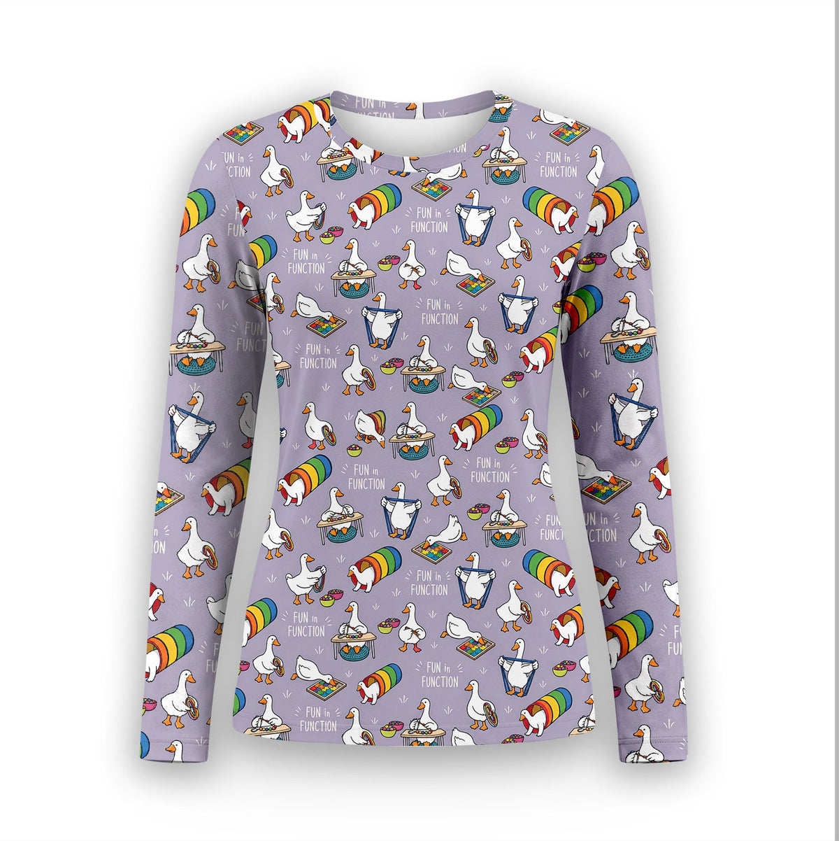 Fun In Function Occupational Therapy Duck Underscrub Top