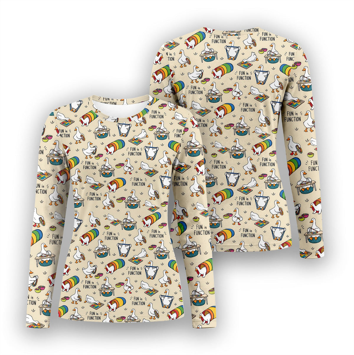 Fun In Function Occupational Therapy Duck Underscrub Top
