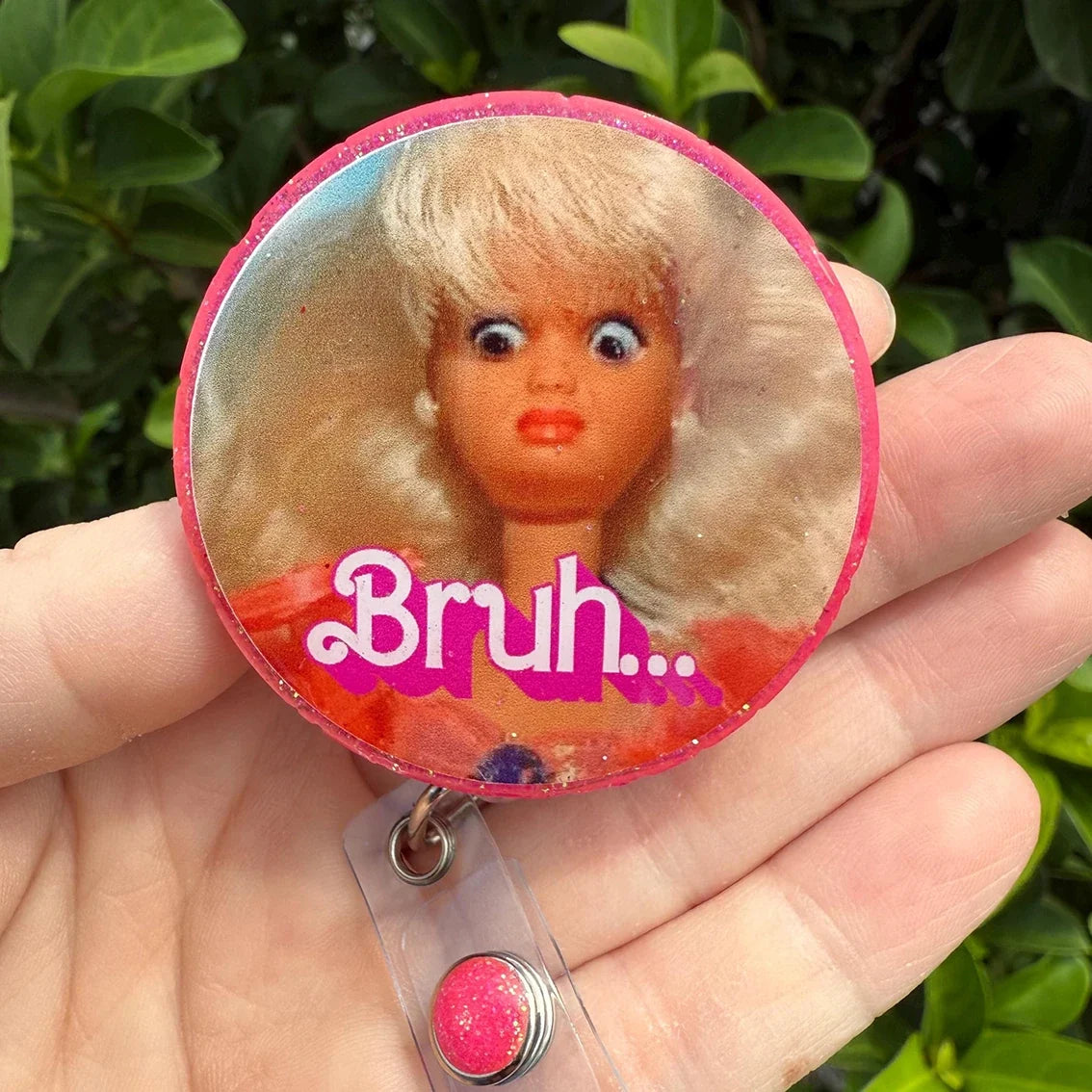 Bruh Nurse Badge Reel