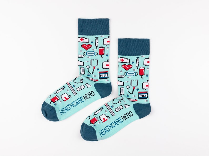 Stethoscope Nurse Socks