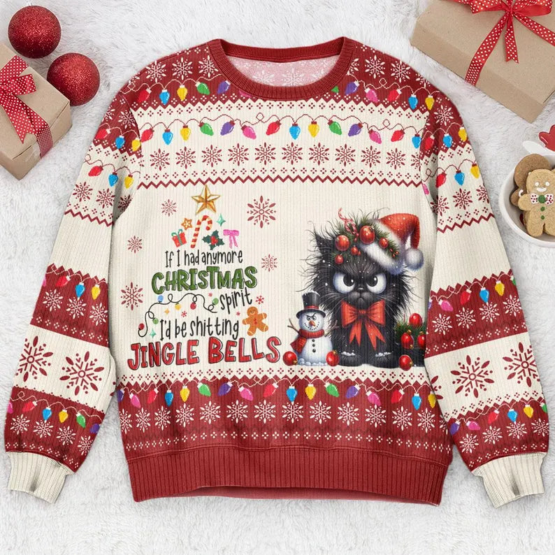 Personalized Ugly Christmas Sweater - Gift For Nurse