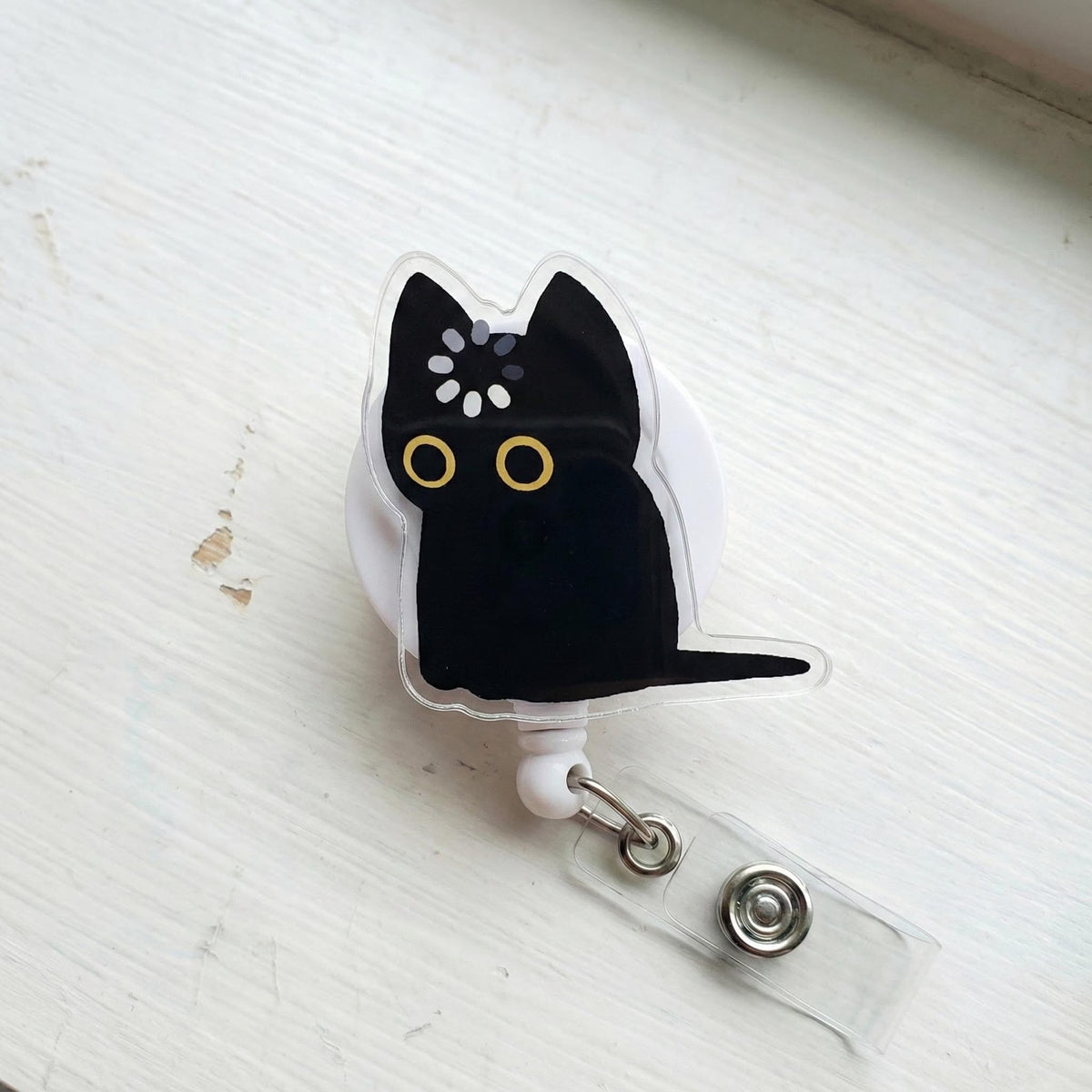 Black Cat Void Loading Badge Reel
