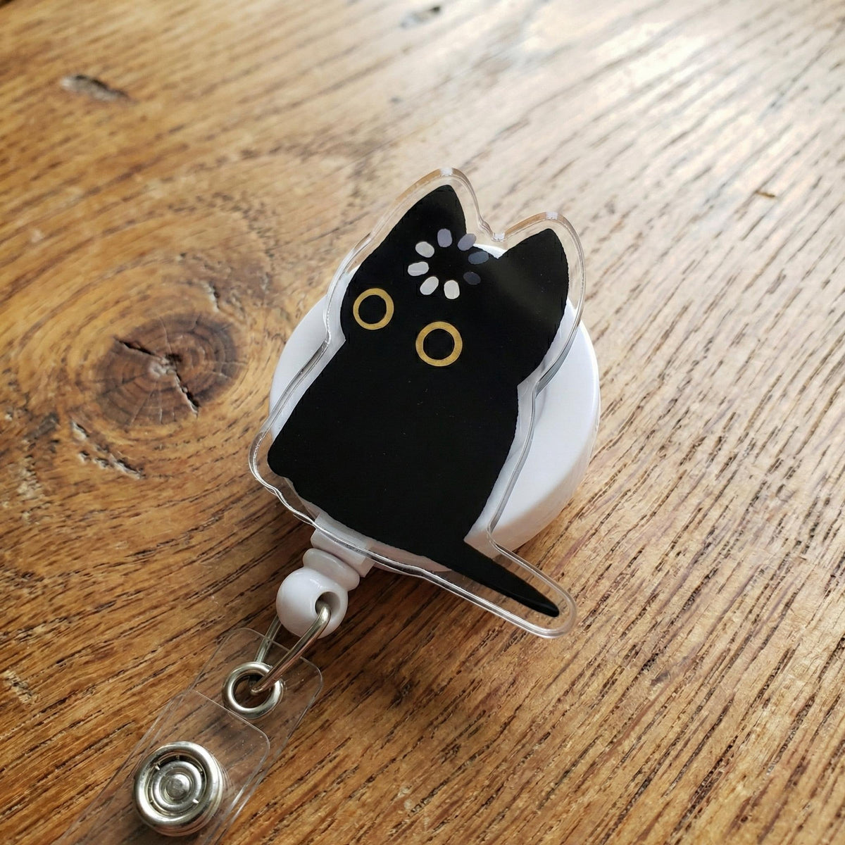 Black Cat Void Loading Badge Reel