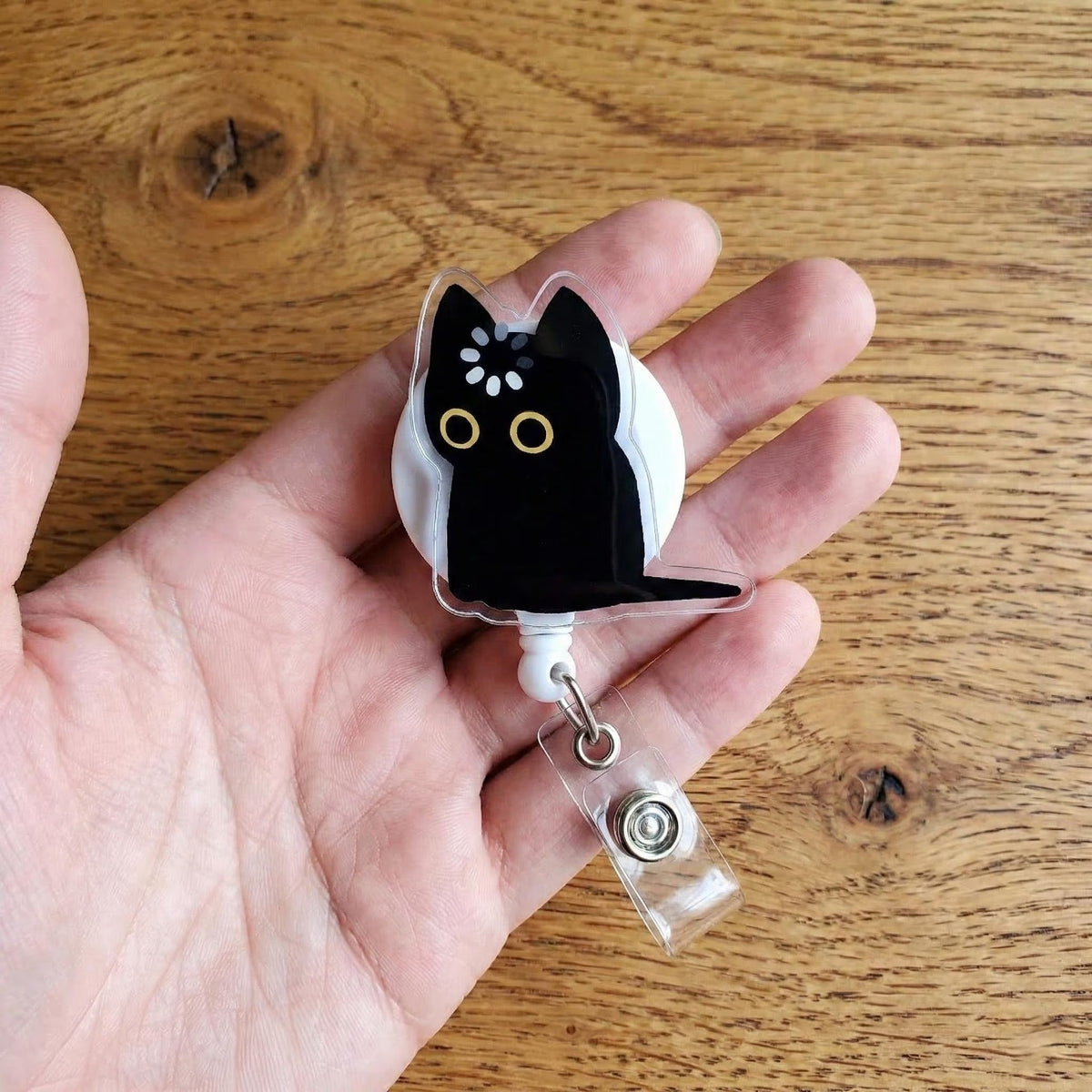Black Cat Void Loading Badge Reel